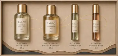 Amber Haze complete fragrance kit